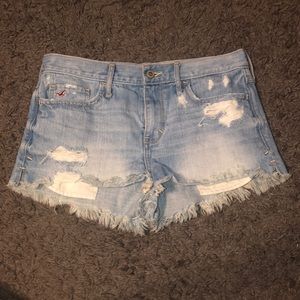 Hollister jean shorts